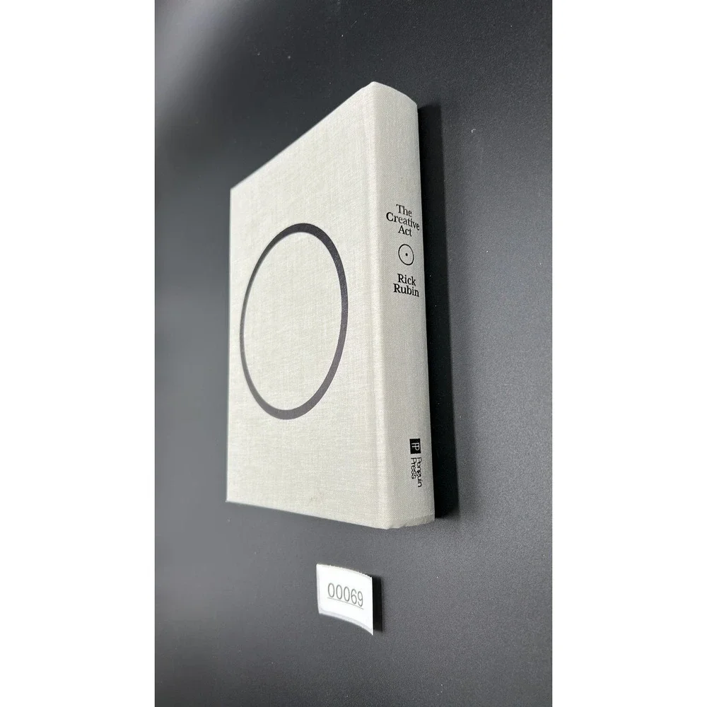 The Creative Act: A Way of Being by Rick Rubin Hardcover Book Penguin Press